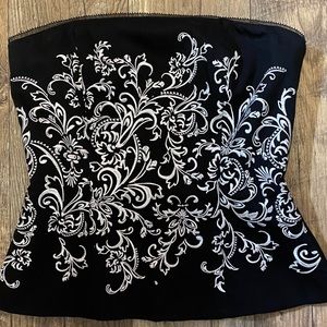 White House Black Market Corset Top Size 0